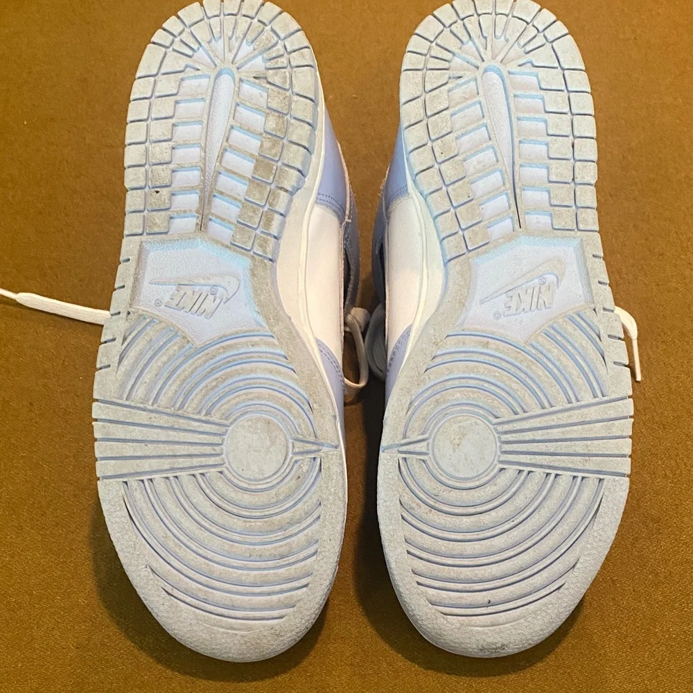 Nike Women's Light Blue and White Sneakers - Picture 3 of 3